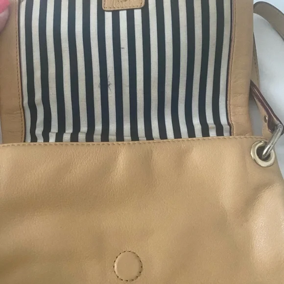 KATE SPADE Nude Leather Crossbody Bag - Picture 4 of 10